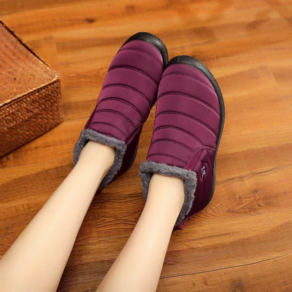 Warm, comfortable, stylish lined winter boots: the "Blina"