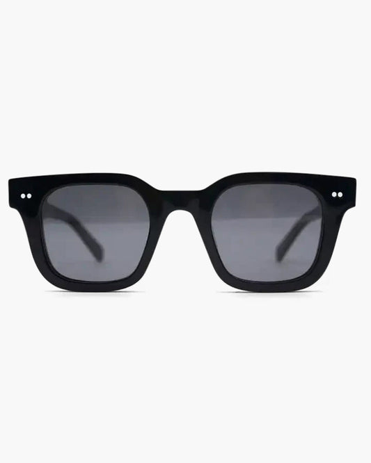 Caleb – Retro Square Sunglasses for Men with UV Protection Black