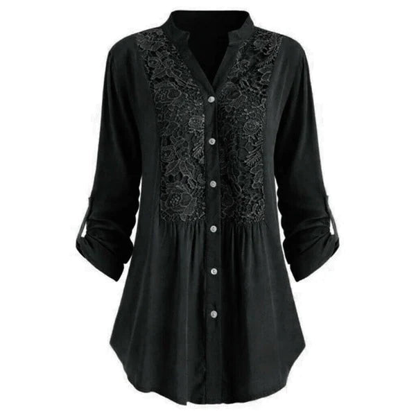 Beautiful Embroidered Lace Women's Top - Olytrend