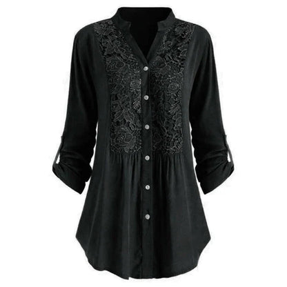 Beautiful Embroidered Lace Women's Top - Olytrend