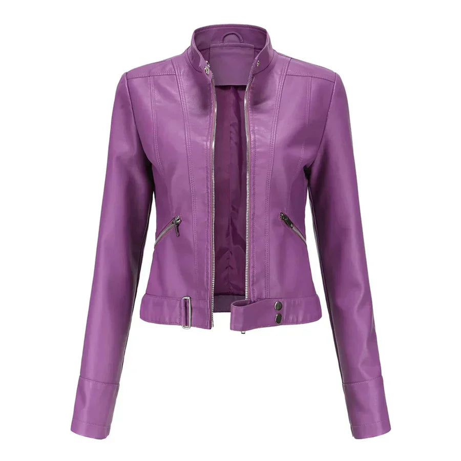 Women's Nadia Vegan Jacket: Timeless Style and Comfort