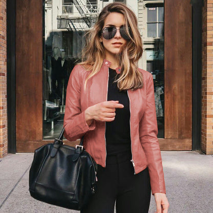 Women's bomber jacket | With zipper casual