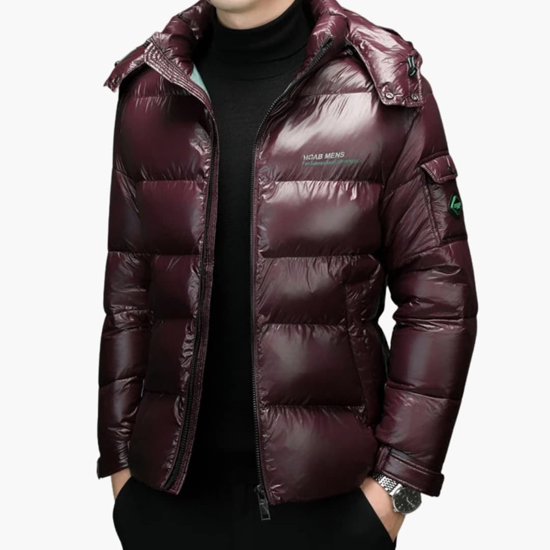 Warm Waterproof Men's Parka Jacket