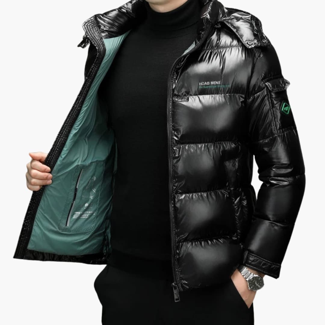 Warm Waterproof Men's Parka Jacket