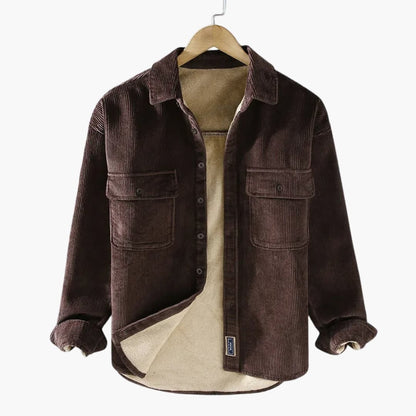 Casual Button Front Shirt Jacket