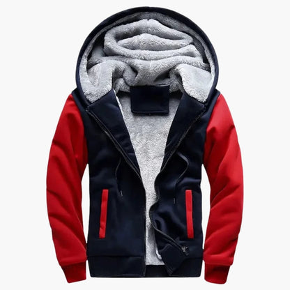 Waterproof Men's Zip Up Hoodie Coat