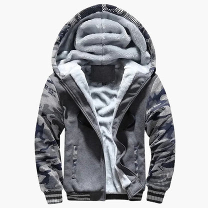 Waterproof Men's Zip Up Hoodie Coat