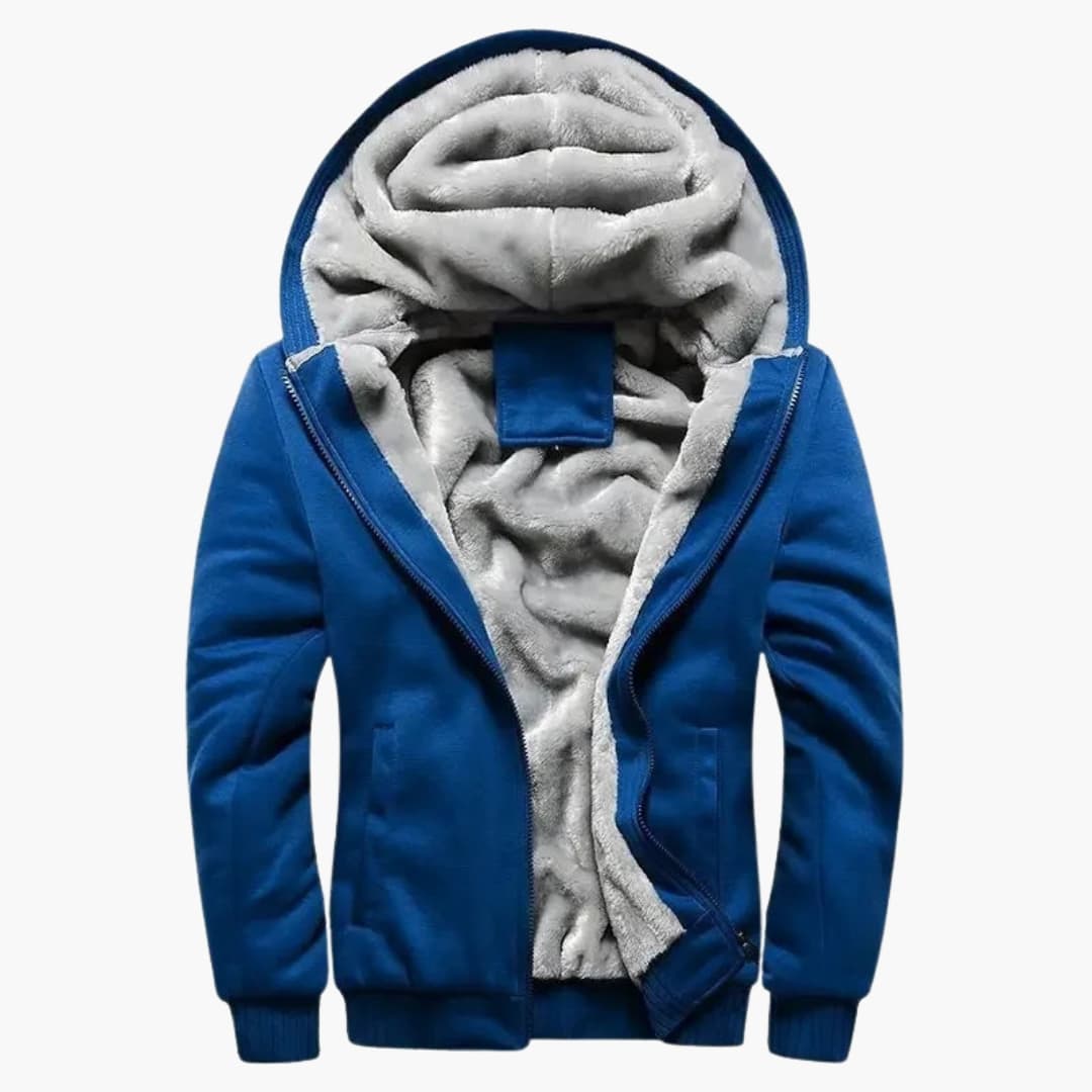 Waterproof Men's Zip Up Hoodie Coat