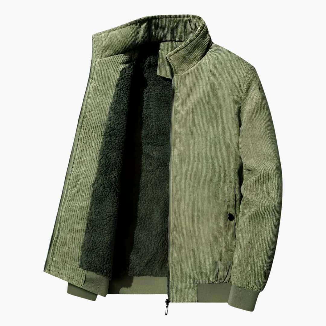 Waterproof Men's Zip Up Winter Coat - Olytrend