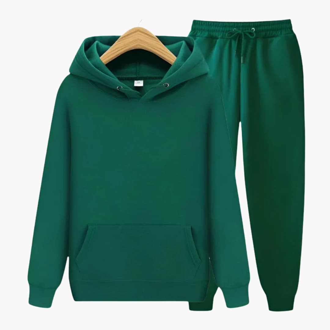 Athletic Hooded Tracksuit for Men