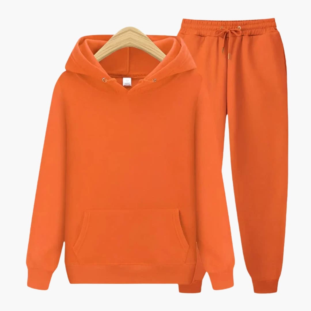 Athletic Hooded Tracksuit for Men