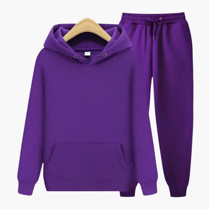 Athletic Hooded Tracksuit for Men