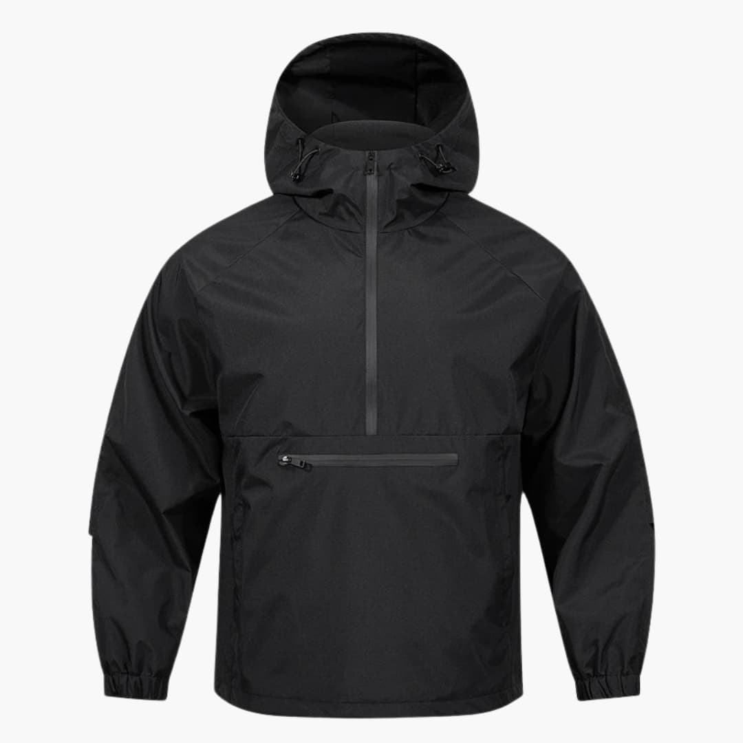 Waterproof Mens Parka Jacket with Zip Pocket - Olytrend