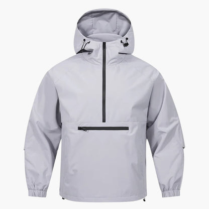 Waterproof Mens Parka Jacket with Zip Pocket