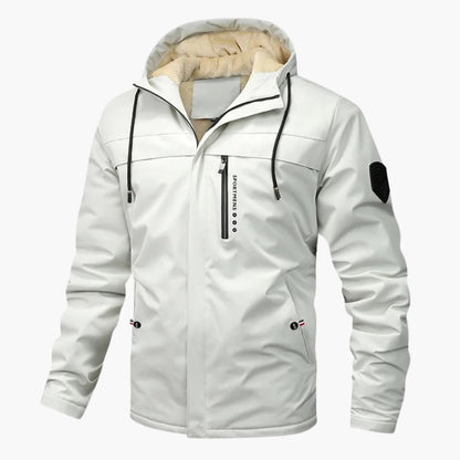 Waterproof Zip Up Mens Hoodie Jacket with Pockets