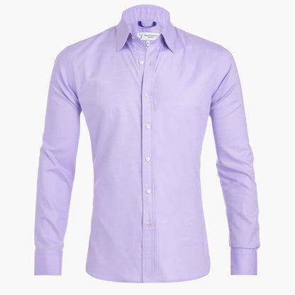 Casual Zip Up Mens Long Sleeve Shirt