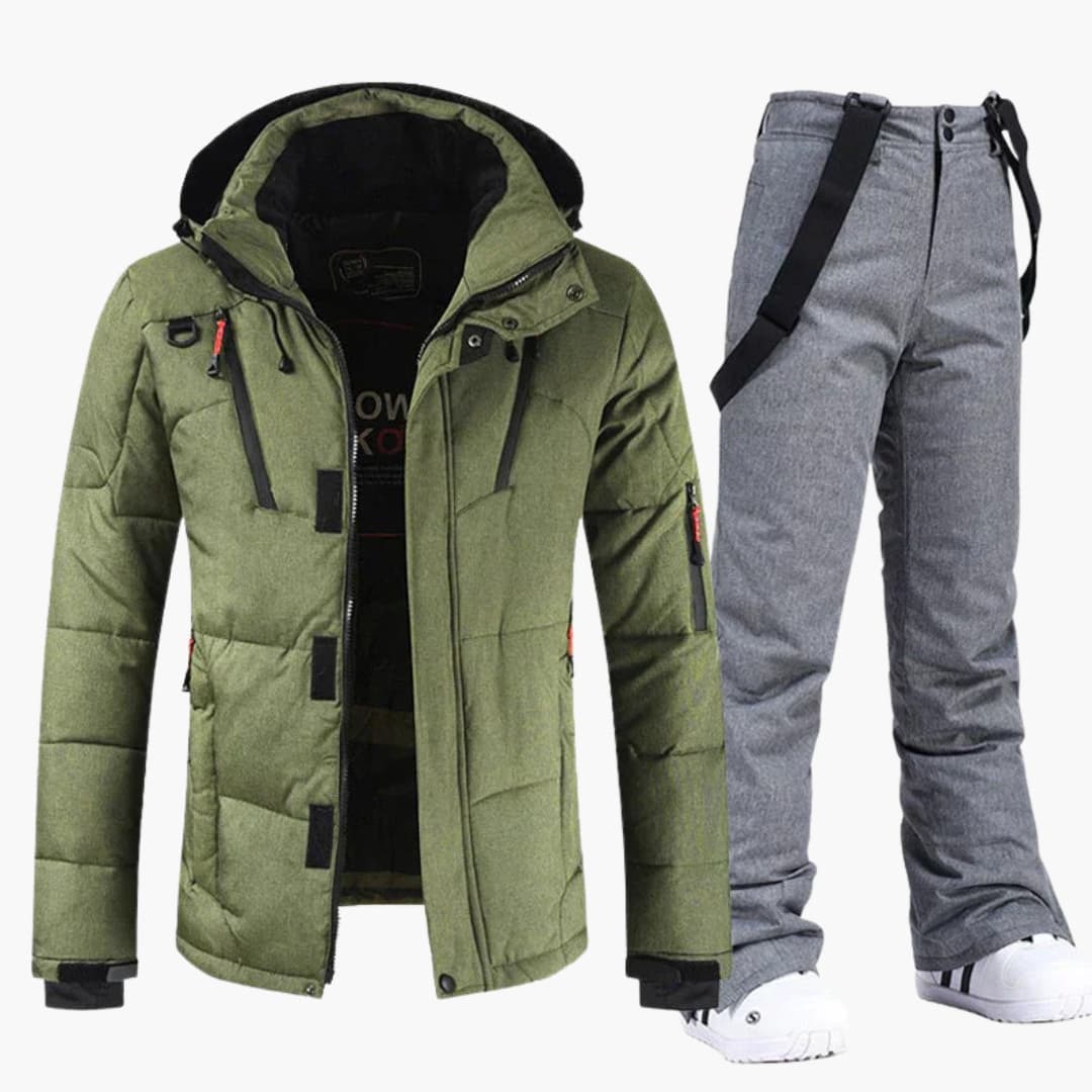 Winter Snow Jacket and Pant Set for Men - Olytrend