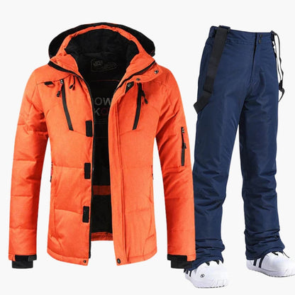 Winter Snow Jacket and Pant Set for Men