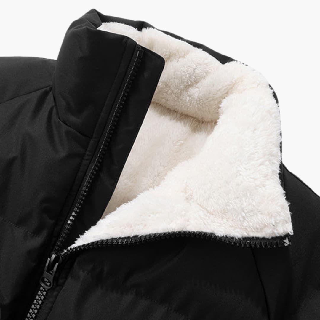 Warm Padded Mens Fleece Jacket