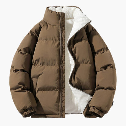 Warm Padded Mens Fleece Jacket - Olytrend