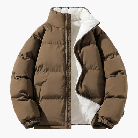 Warm Padded Mens Fleece Jacket - Olytrend