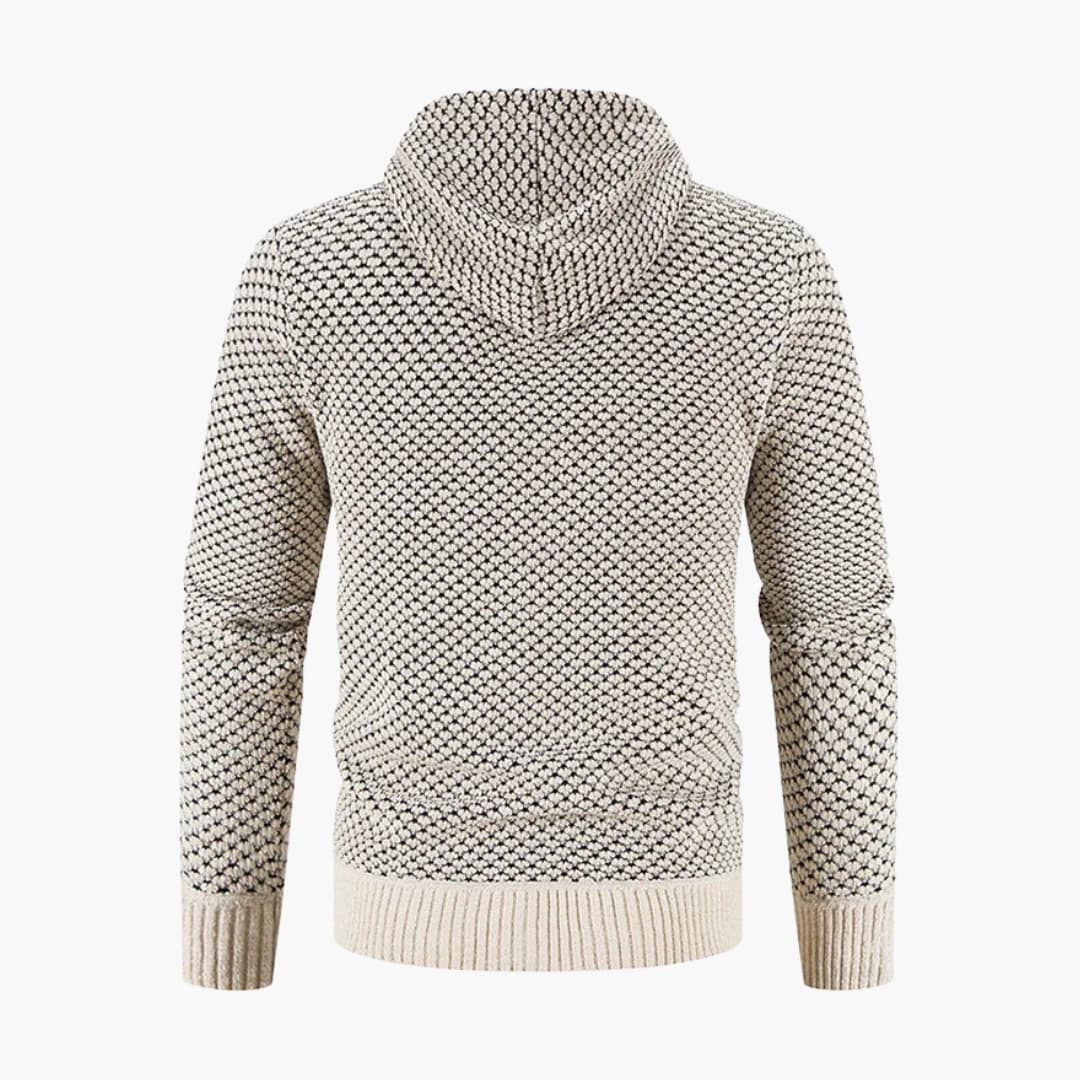 Warm Zip Up Hooded Mens Jacket