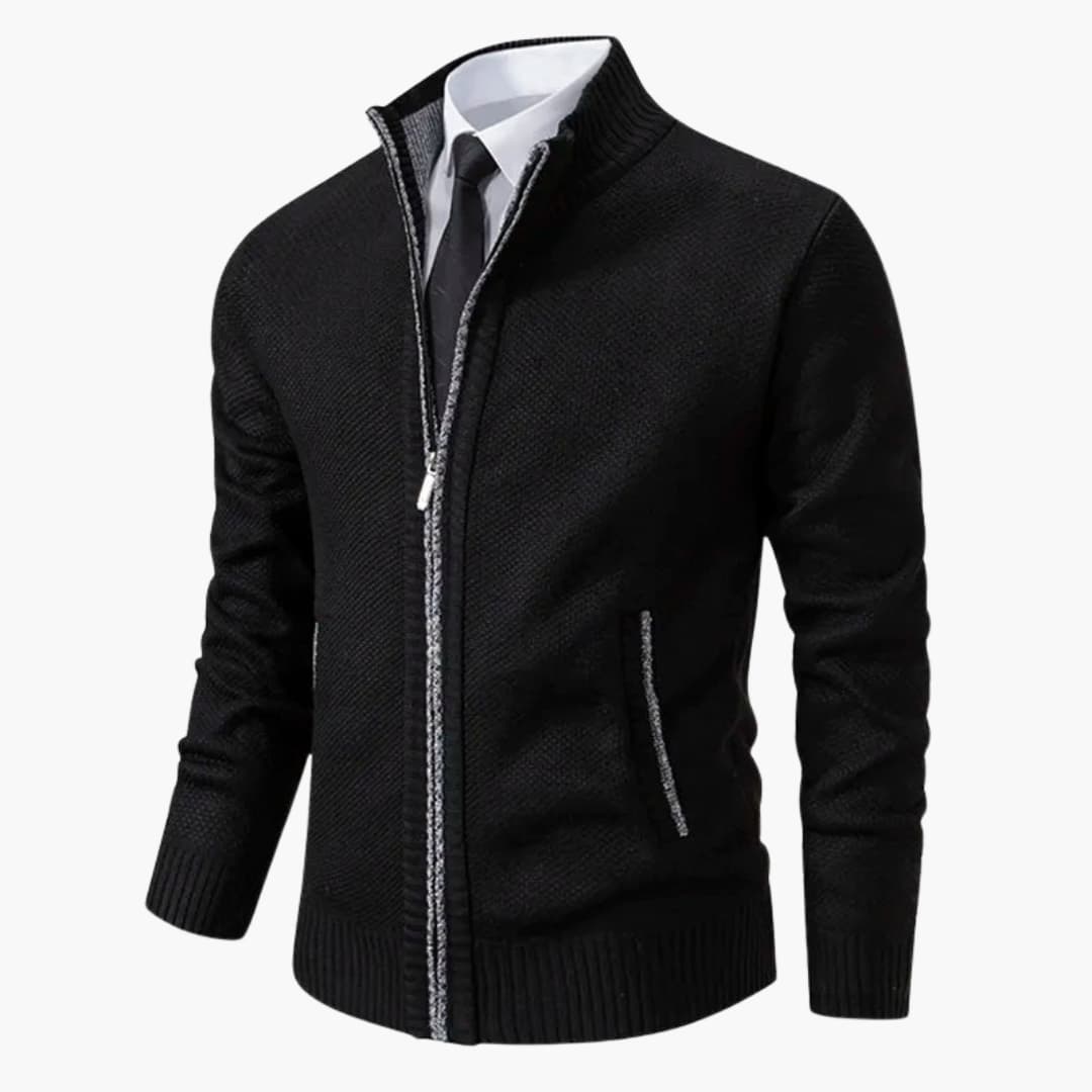Waterproof Mens Parka With Zip Front