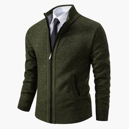 Waterproof Mens Parka With Zip Front