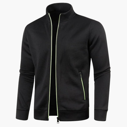 Waterproof Men's Parka with Zip Pockets - Olytrend