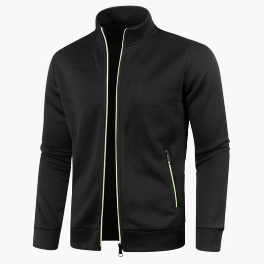 Waterproof Men's Parka with Zip Pockets - Olytrend