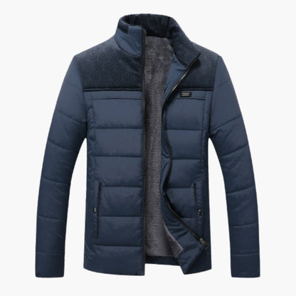 Warm Padded Men's Quilted Jacket