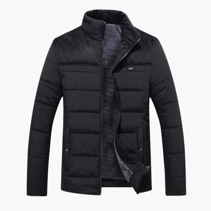 Warm Padded Men's Quilted Jacket - Olytrend