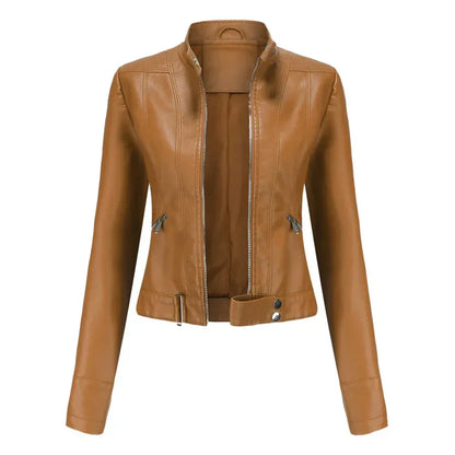 Women's Nadia Vegan Jacket: Timeless Style and Comfort
