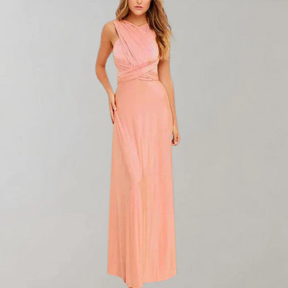 Versatile wrap dress for summer