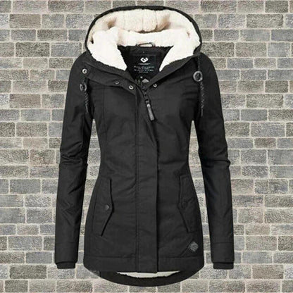 Warm Waterproof Women's Parka Coat