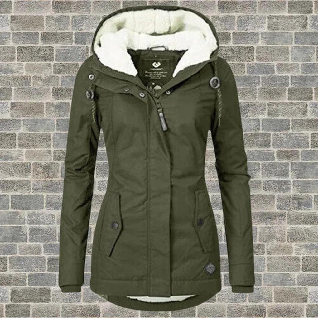 Warm Waterproof Women's Parka Coat