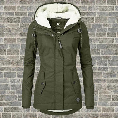 Warm Waterproof Women's Parka Coat