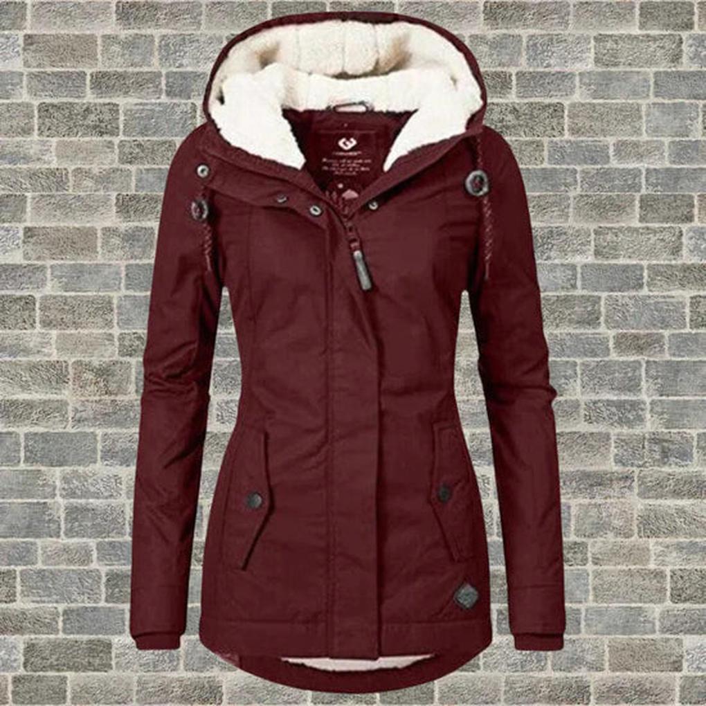 Warm Waterproof Women's Parka Coat
