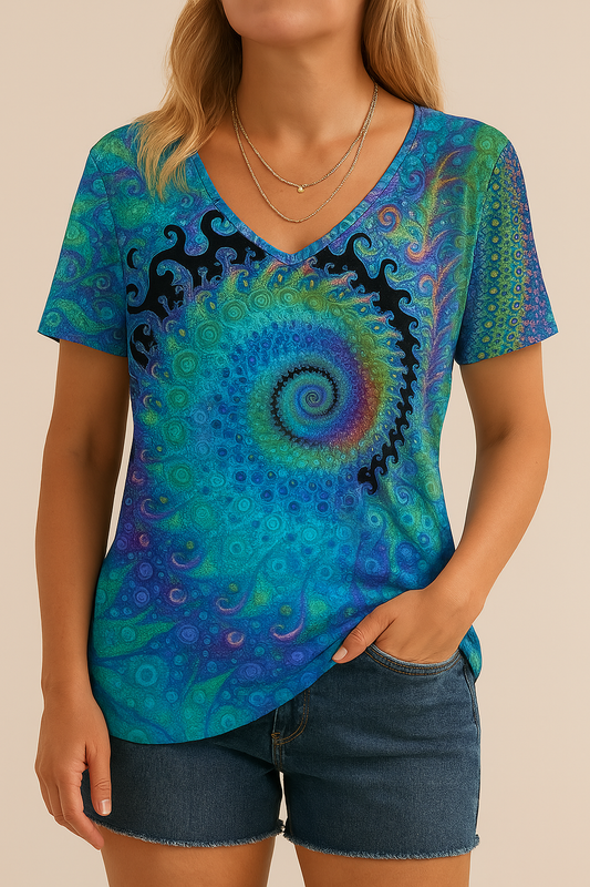 Casual Ladies Short Sleeve Tee - Olytrend