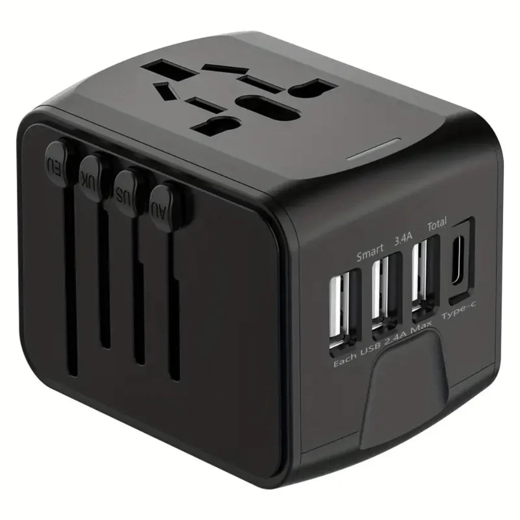 Universal Travel Adapter Fast Worldwide Charging - Olytrend