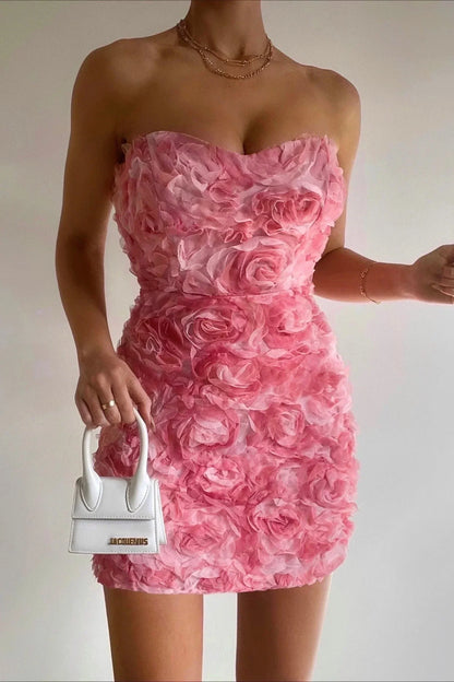 Anni | Trendy Strapless Dress for Women