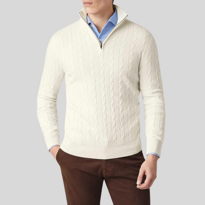 Herman | High-quality men's pullover with zipper