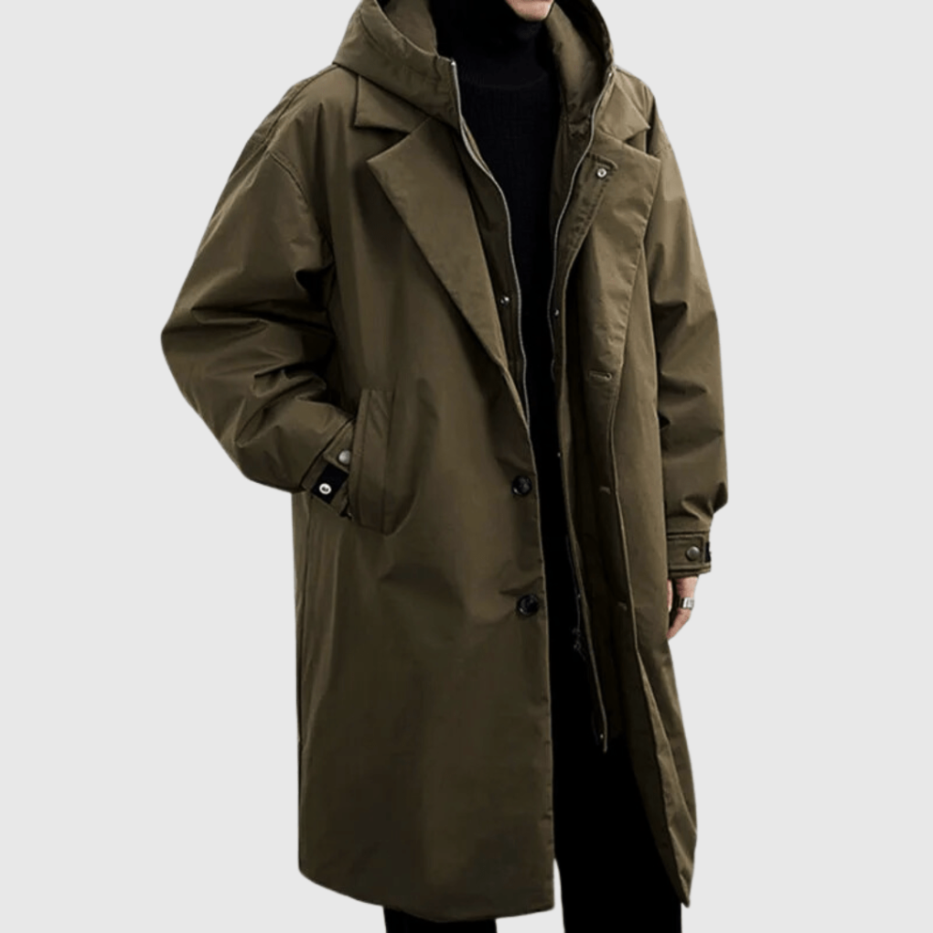 Breathable Men's Rain Jacket for Any Weather - Olytrend