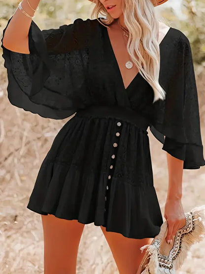 Wilma | Boho Mini Dress for Women