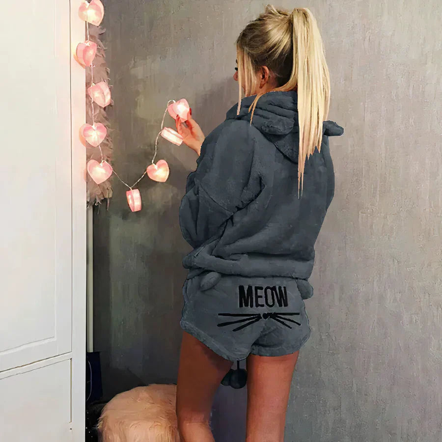 Women's Marie Pajama Set: Top & Shorts