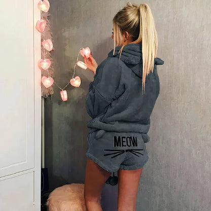 Women's Marie Pajama Set: Top & Shorts