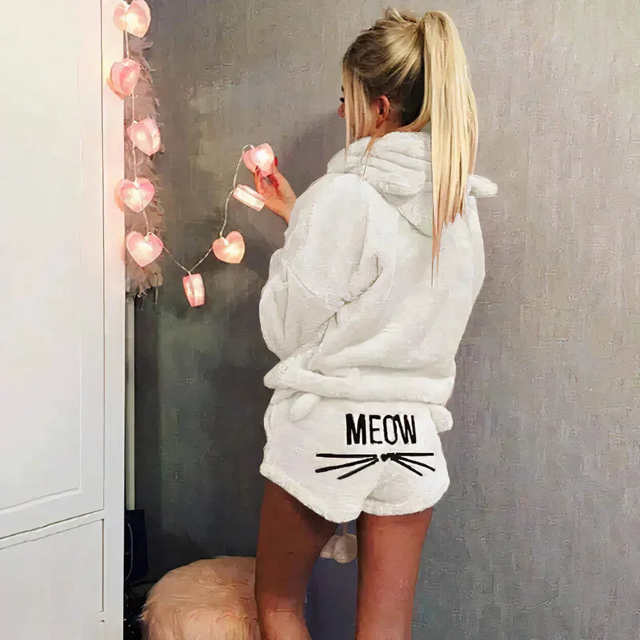 Women's Marie Pajama Set: Top & Shorts