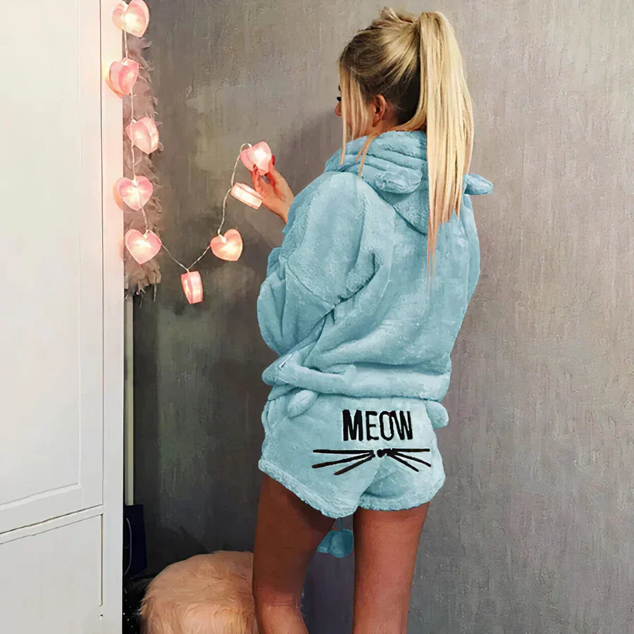 Women's Marie Pajama Set: Top & Shorts