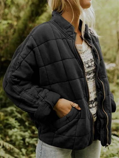 Women's Winter Puffer Jacket | Loose Fit