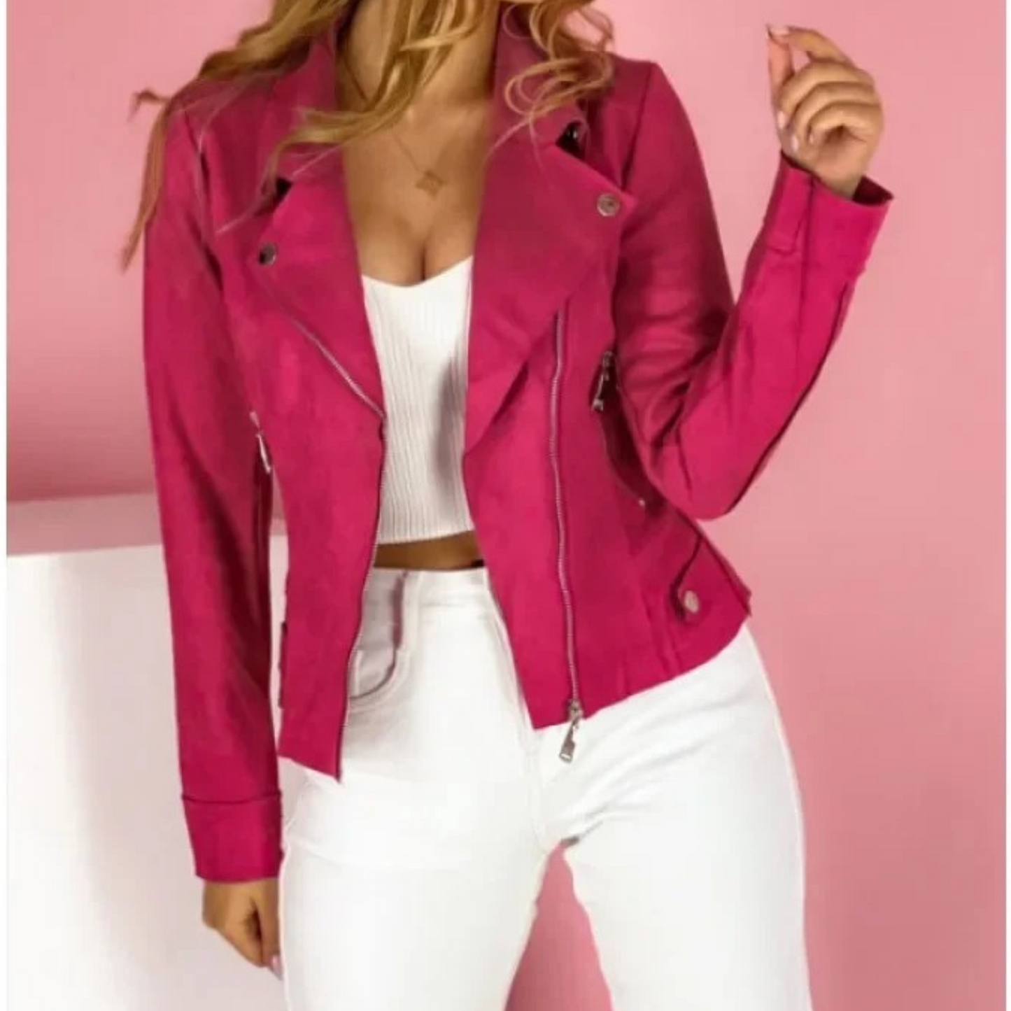 Women's casual jacket | With zipper